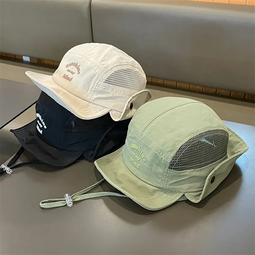 Summer Quick-Dry Kids Bucket Hat Letter Neck Protection Baby Boys Girls Sunshade Cap Kids Toddler Fisherman Hat
Summer Quick-Dry Kids Bucket Hat Letter Neck Protection Baby Boys Girls Sunshade Cap Kids Toddler Fisherman Hat