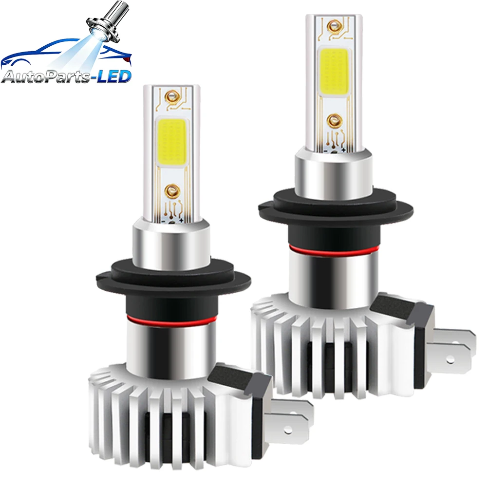 2pcs 60W 12000LM Car LED Headlight Bulbs H11 9006 HB4 9005 HB3 H4 H7 H8 H9 H1 Mini Headlight Kit for High/Beam Bulb Fog Light
2pcs 60W 12000LM Car LED Headlight Bulbs H11 9006 HB4 9005 HB3 H4 H7 H8 H9 H1 Mini Headlight Kit for High/Beam Bulb Fog Light