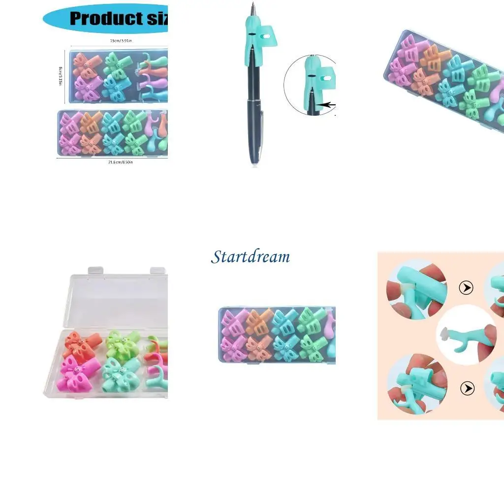 1 Set Kids Pencils Grip Bip Butterfly Pencil Hoping Holder Grip Correction Correction Support Pencil Aid для почерка K92C
1 Set Kids Pencils Grip Bip Butterfly Pencil Hoping Holder Grip Correction Correction Support Pencil Aid для почерка K92C