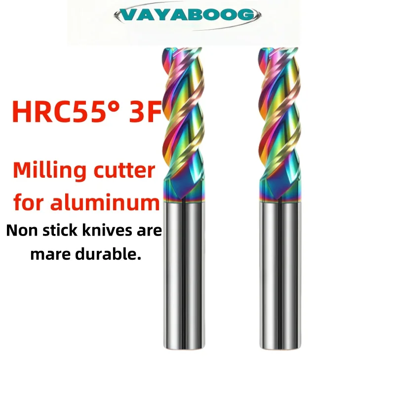 3 Flute Carbide Milling Cutter Tungsten End Mills 1~20mm HRC55 For Aluminum Fiberglass Acrylic Copper Plastic Router Bit
3 Flute Carbide Milling Cutter Tungsten End Mills 1~20mm HRC55 For Aluminum Fiberglass Acrylic Copper Plastic Router Bit