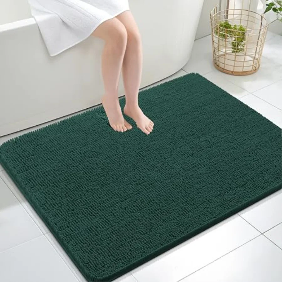 Large Bathroom Rugs 40x32, Soft Absorbent Chenille Bath Rugs, Rubber Backing Quick Dry, Machine Washable Bath Mats for Bathroom
Large Bathroom Rugs 40x32, Soft Absorbent Chenille Bath Rugs, Rubber Backing Quick Dry, Machine Washable Bath Mats for Bathroom
