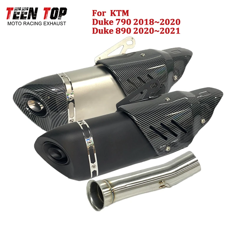 Slip-on Exhaust For KTM 790 890 Duke Escape Moto Middle Tube Connect 51mm Exhaust Muffler DB Killer Racing Tailpipe Duke 790 890
Slip-on Exhaust For KTM 790 890 Duke Escape Moto Middle Tube Connect 51mm Exhaust Muffler DB Killer Racing Tailpipe Duke 790 890