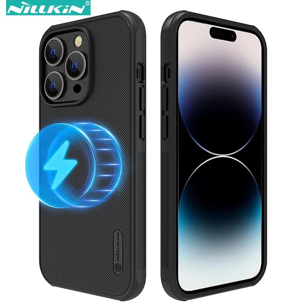 Nillkin Magnetic Case for iPhone 15 Pro Max / 14 Plus / 13 Mini Compatible MagSafe Bump Textured Anti-Scratch Phone Cover
Nillkin Magnetic Case for iPhone 15 Pro Max / 14 Plus / 13 Mini Compatible MagSafe Bump Textured Anti-Scratch Phone Cover