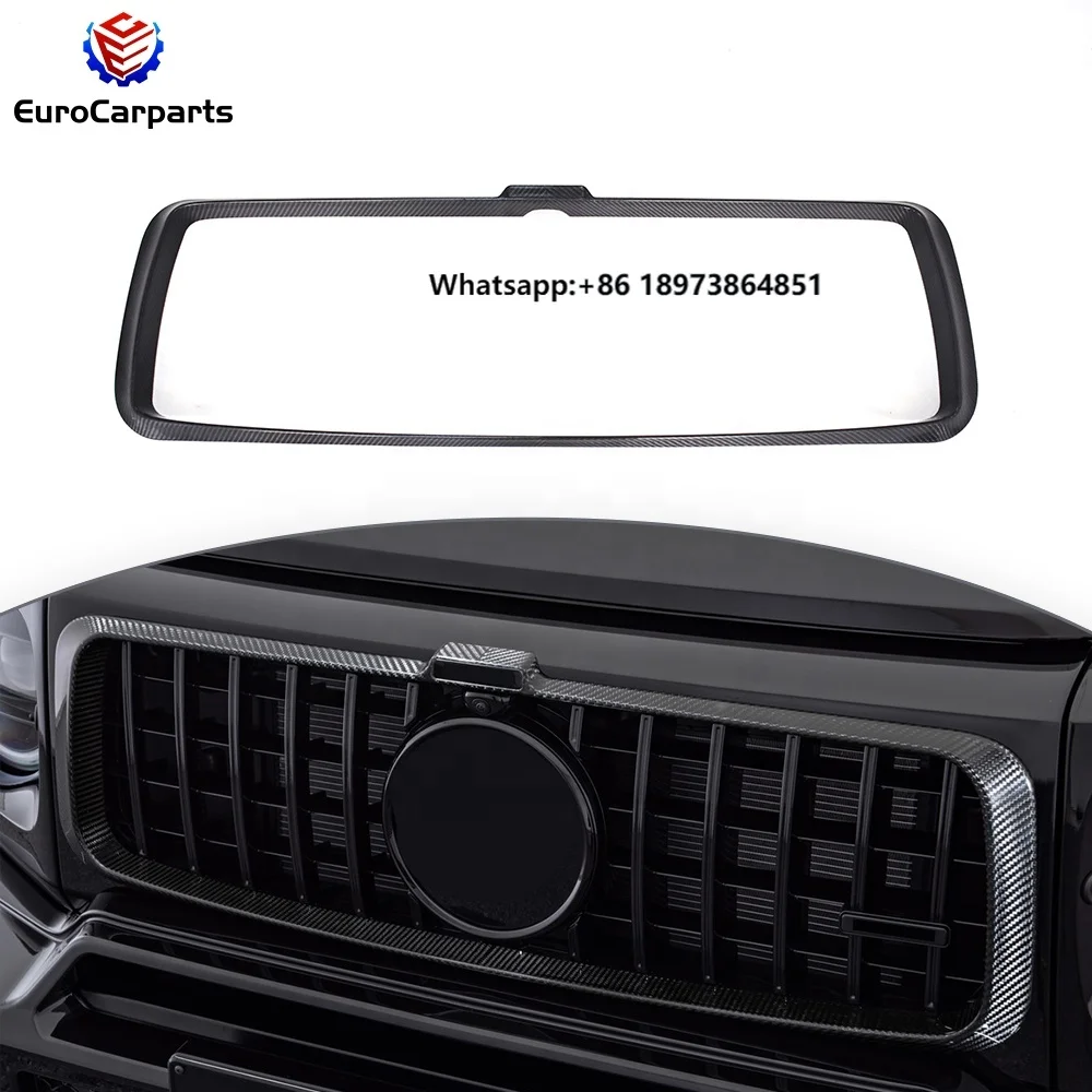 G Class W464 W463A G63 B900 Grille Frame Dry Carbon Fiber Exterior Accessories Front Bumper Grille Frame Car Add-ons
G Class W464 W463A G63 B900 Grille Frame Dry Carbon Fiber Exterior Accessories Front Bumper Grille Frame Car Add-ons
