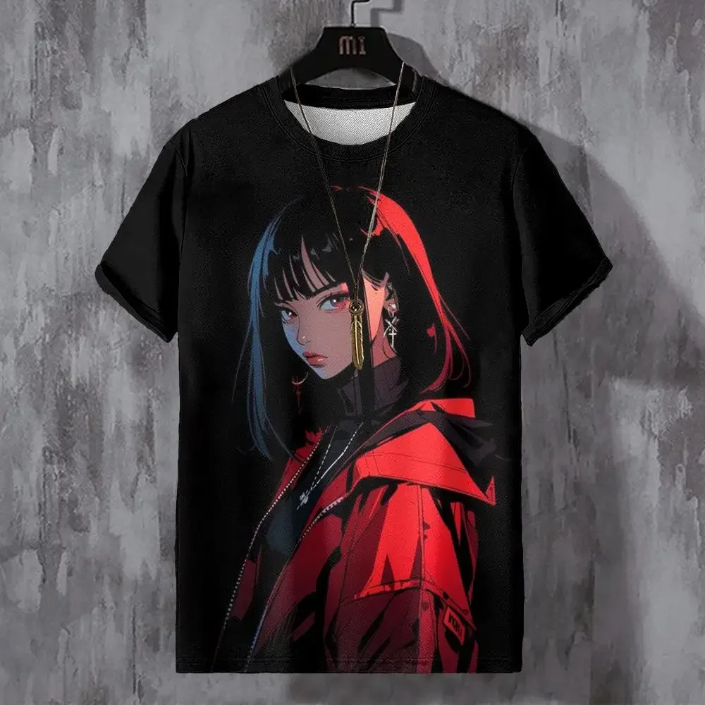 T-Shirt For Men Cartoon Sexy Girl Graphic T Shirts Casual O-neck Short Sleeve Funny Print Tee Summer Loose Breathable Unisex Top
T-Shirt For Men Cartoon Sexy Girl Graphic T Shirts Casual O-neck Short Sleeve Funny Print Tee Summer Loose Breathable Unisex Top