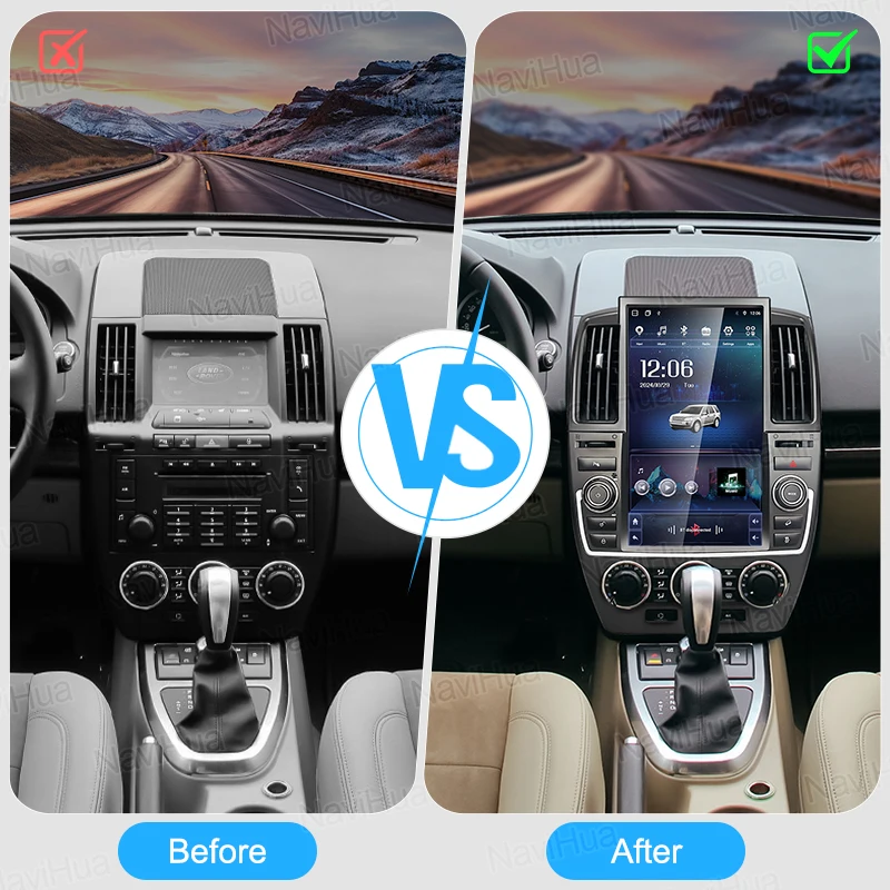 NaviHua 13.6" Multimedia Android Car Radio For Land Rover Freelander 2 2007 2015 Automotive Headunit Monitor Carplay New Arrival
NaviHua 13.6" Multimedia Android Car Radio For Land Rover Freelander 2 2007 2015 Automotive Headunit Monitor Carplay New Arrival