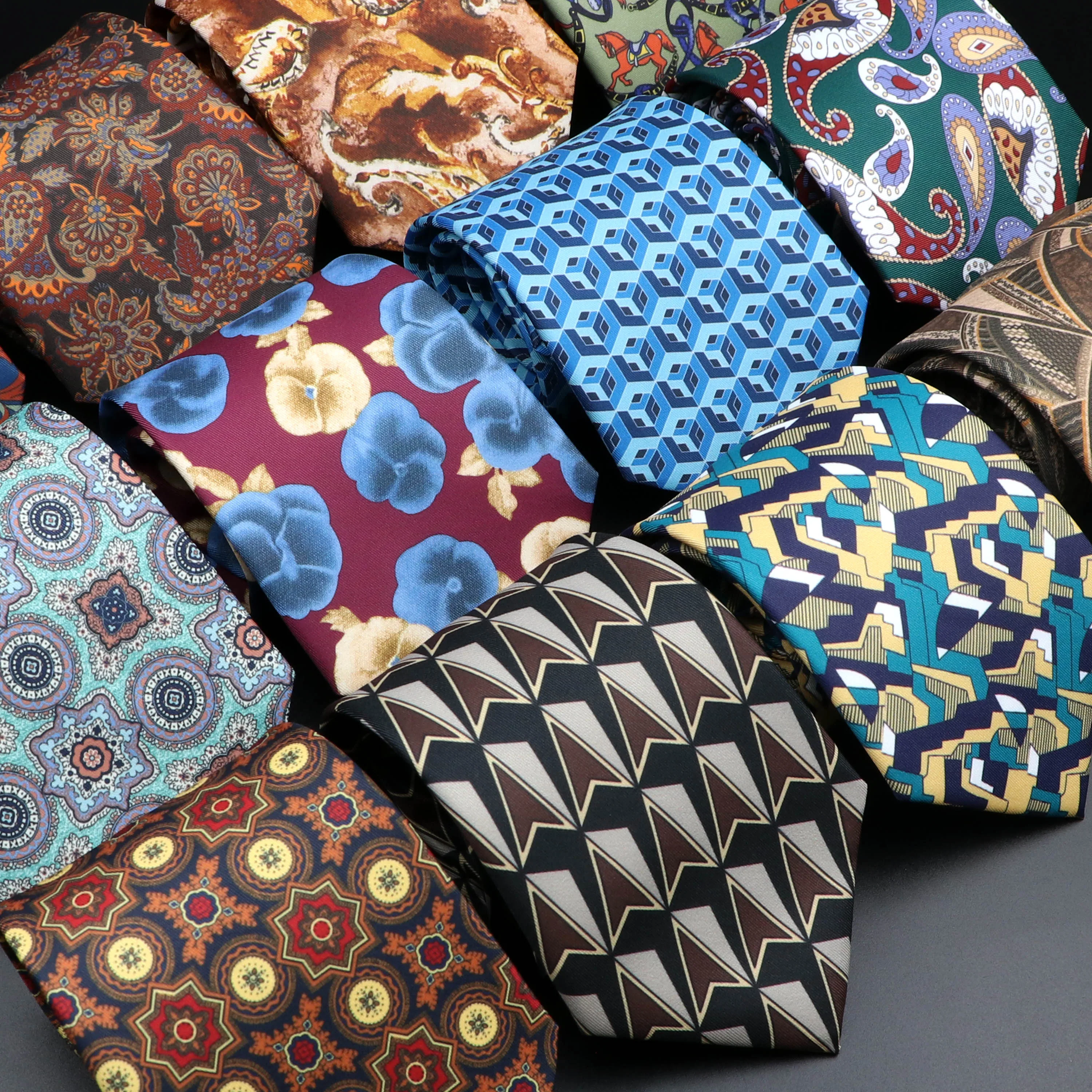 Men's Super Soft Silk Ties Fashion 8.5cm Paisley Necktie For Wedding Business Meeting Suit Gravata Colorful Novelty Printing Tie
Men's Super Soft Silk Ties Fashion 8.5cm Paisley Necktie For Wedding Business Meeting Suit Gravata Colorful Novelty Printing Tie