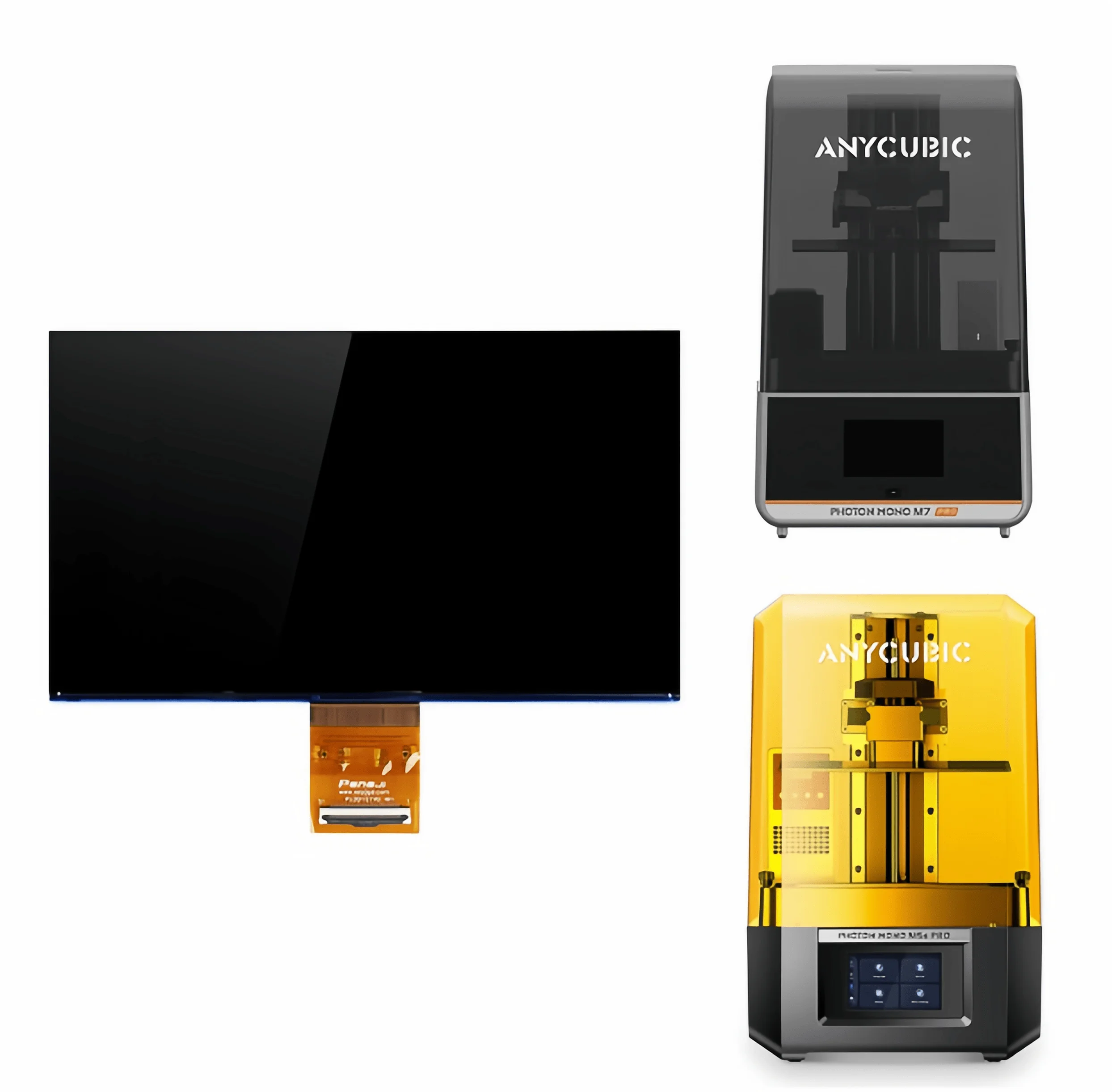 LCD light curing 10.1 inch 14K printing HD exposure screen 3D printer Mono M5s Pro/M7 Pro
LCD light curing 10.1 inch 14K printing HD exposure screen 3D printer Mono M5s Pro/M7 Pro
