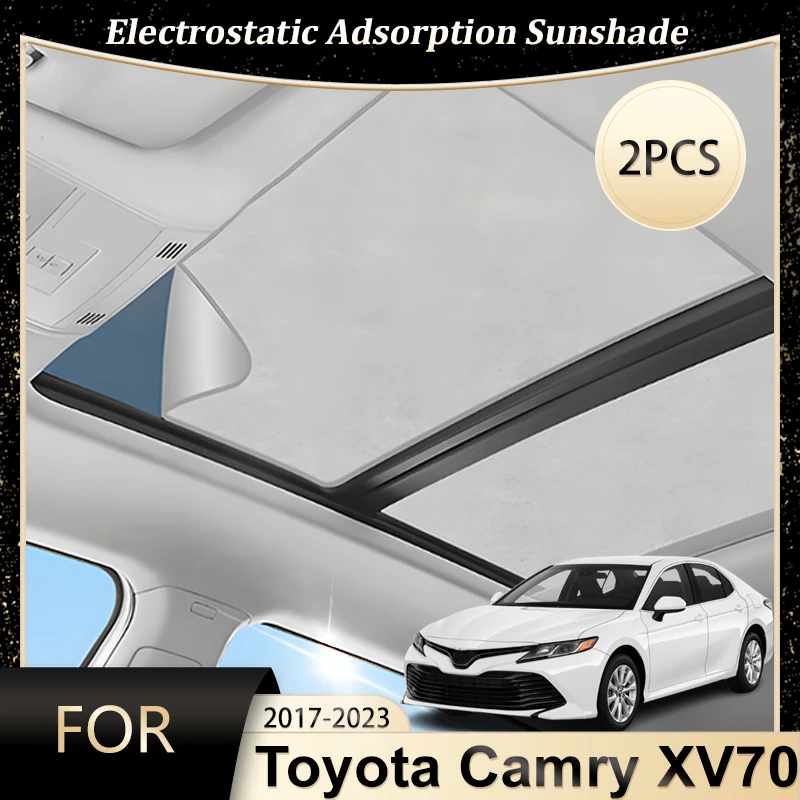 For Toyota Camry Accessories XV70 2017 2018 2019 2020 2021 2022 2023 Roof Window Shade Electrostatic Adsorption Skylight Camping
For Toyota Camry Accessories XV70 2017 2018 2019 2020 2021 2022 2023 Roof Window Shade Electrostatic Adsorption Skylight Camping