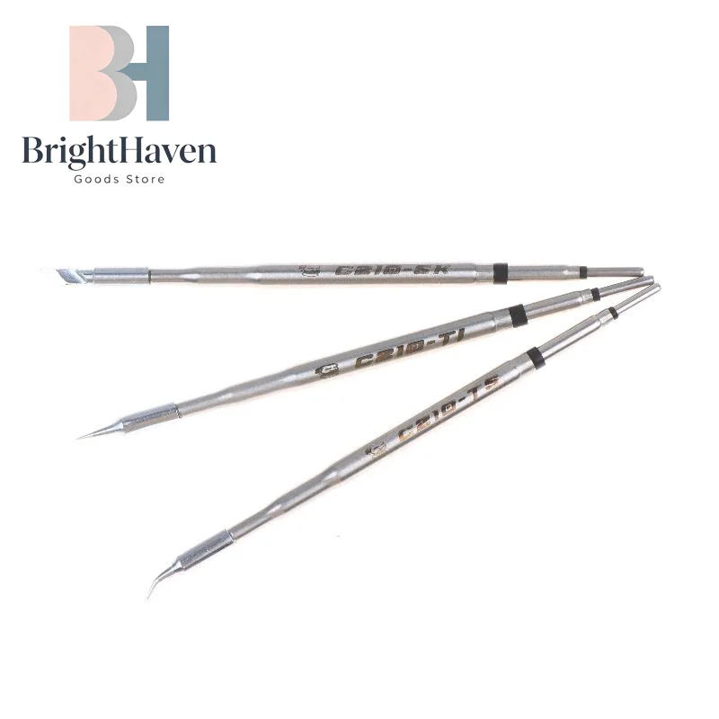 C210 Sereis Soldering Iron Tips C210-TS/TI/SK Replace Tip Universal Compatible T210 Soldering Station Welding Tools BH
C210 Sereis Soldering Iron Tips C210-TS/TI/SK Replace Tip Universal Compatible T210 Soldering Station Welding Tools BH