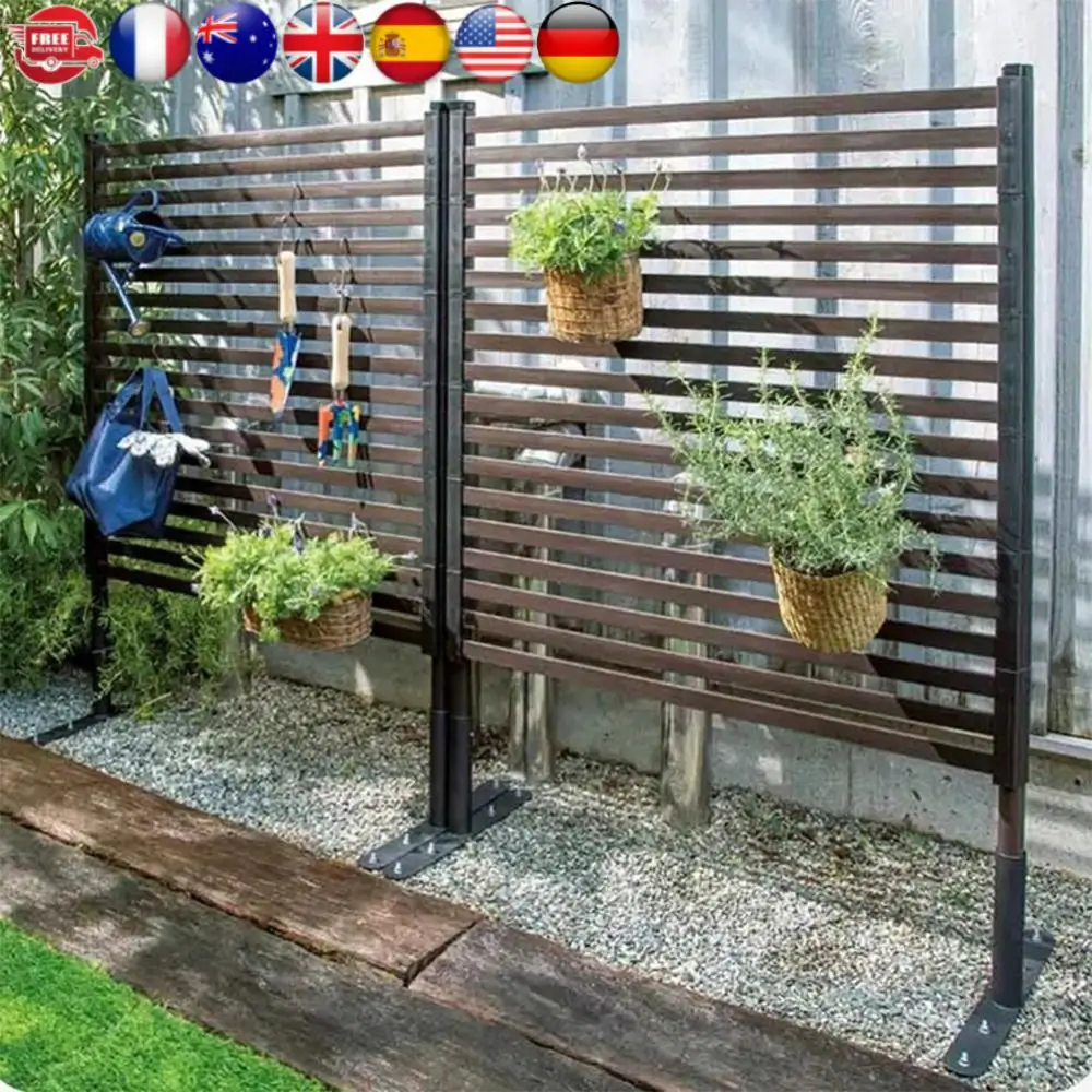 3 Ft W X 4 Ft H Metal Privacy Fence PE-Coated Steel Pipe Privacy Screen Fence Fence Panel for Outside Backyard Garden Patio
3 Ft W X 4 Ft H Metal Privacy Fence PE-Coated Steel Pipe Privacy Screen Fence Fence Panel for Outside Backyard Garden Patio
