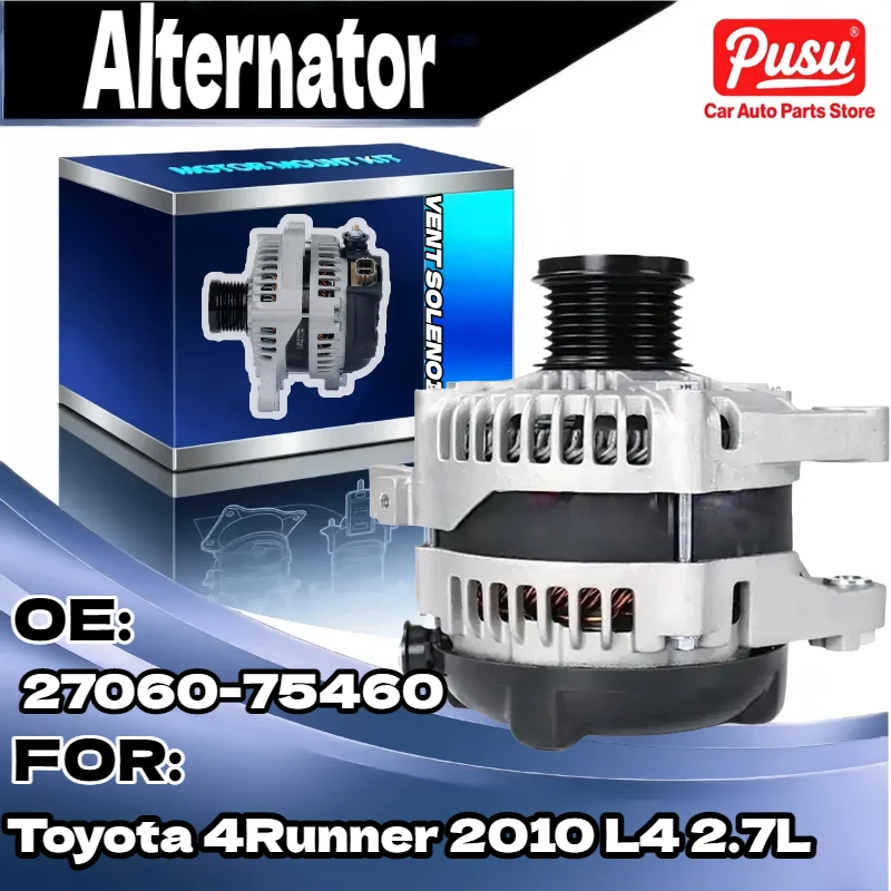 Генератор переменного тока для Toyota 4Runner 2010 L4 2,7 л 100 А 12 В по часовой стрелке с 7 канавками 2706075460 1042101000
Генератор переменного тока для Toyota 4Runner 2010 L4 2,7 л 100 А 12 В по часовой стрелке с 7 канавками 2706075460 1042101000