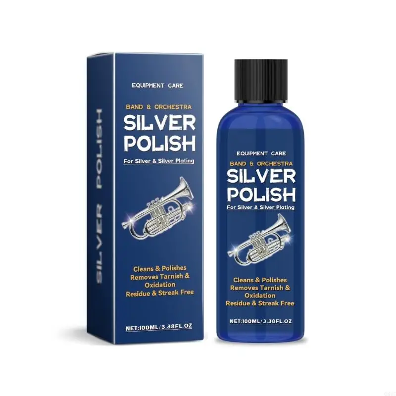 Q84C 100ml Silver Polish for Silver Plated Woodwind Instruments Enhances Shine and Reduces Oxidation for Professional Use
Q84C 100ml Silver Polish for Silver Plated Woodwind Instruments Enhances Shine and Reduces Oxidation for Professional Use