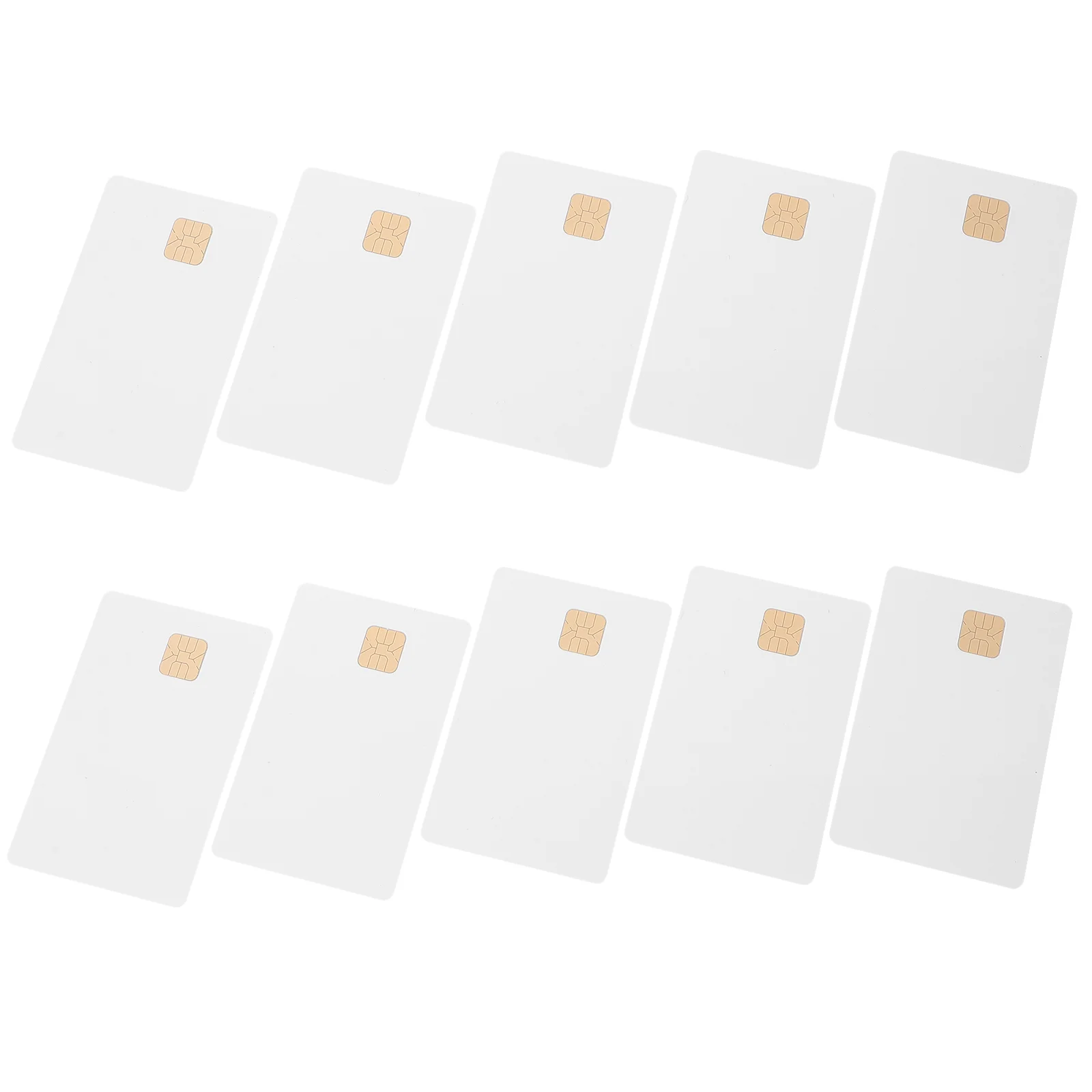 10 Pcs Credit Card White At24c02 Ic 2k Memory Access Control System 10pcs Chip Blank Cards Clone 840X540X010CM Copper Pvc
10 Pcs Credit Card White At24c02 Ic 2k Memory Access Control System 10pcs Chip Blank Cards Clone 840X540X010CM Copper Pvc