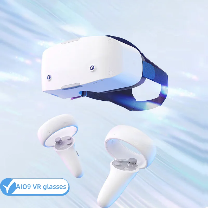 New 3D AR All in One Virtual Reality Interactive VR Gaming Console Virtual Reality Headset VR Glasses with Grip Controller AI09
New 3D AR All in One Virtual Reality Interactive VR Gaming Console Virtual Reality Headset VR Glasses with Grip Controller AI09