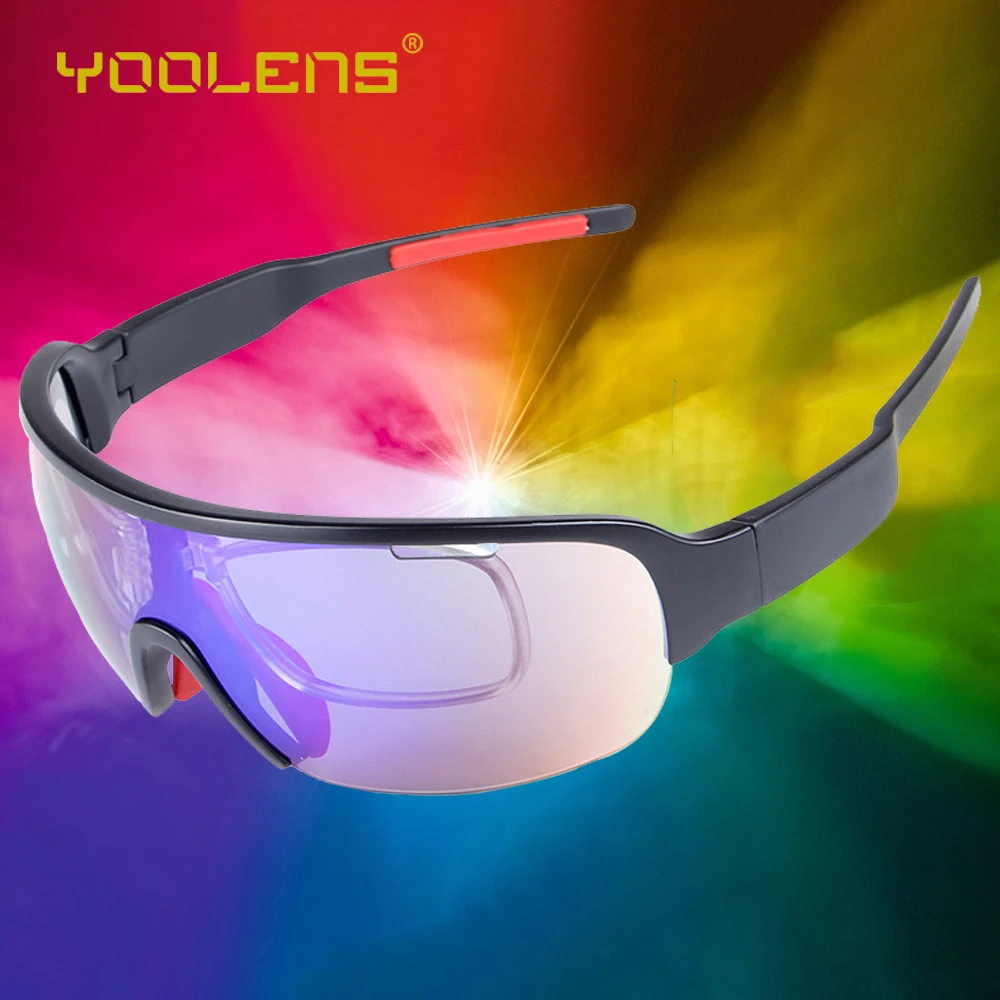 YOOLENS Sports Men Sunglasses Road Bicycle Glasses Mountain Cycling Riding Protection Goggles Eyewear Bike Outdoor Sun Glasses
YOOLENS Sports Men Sunglasses Road Bicycle Glasses Mountain Cycling Riding Protection Goggles Eyewear Bike Outdoor Sun Glasses