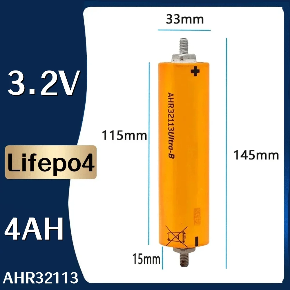 3.2V 4000mah Complete New Manufacture for A123 AHR32113 Lifepo4 Battery 45C Rechargeable Lithium iron Phosphate Power Batteries
3.2V 4000mah Complete New Manufacture for A123 AHR32113 Lifepo4 Battery 45C Rechargeable Lithium iron Phosphate Power Batteries