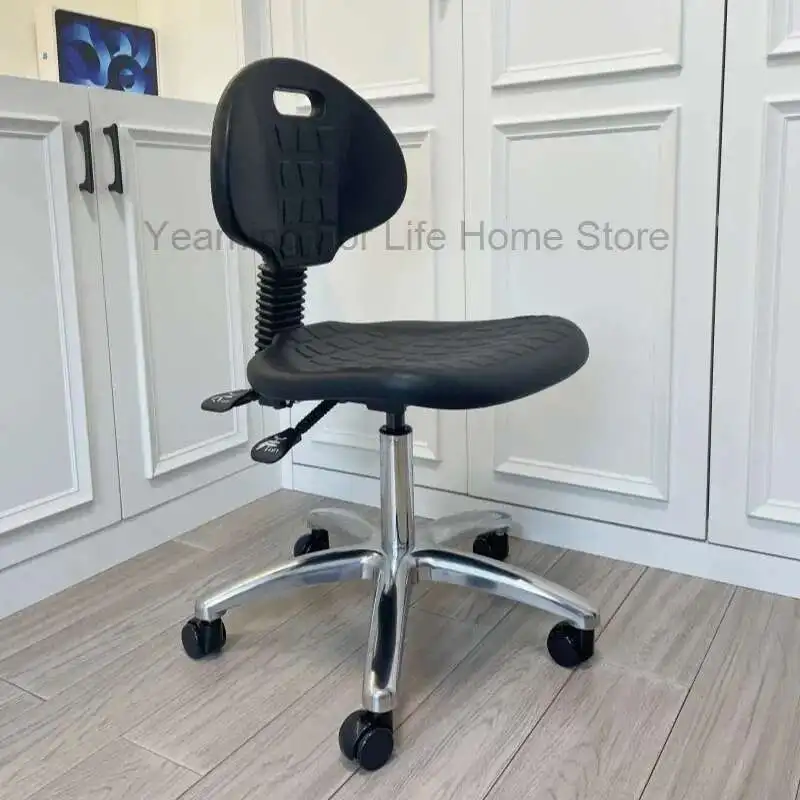 Adjustable Height Industrial Polyurethane Drafting Stool with Swivel Seat Tilt Control Polyurethane Chair For Laps Factory Areas 
Adjustable Height Industrial Polyurethane Drafting Stool with Swivel Seat Tilt Control Polyurethane Chair For Laps Factory Areas