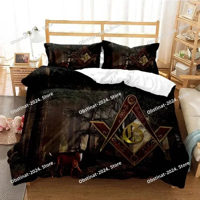 Top Masonic Freemason Illuminati Printed Bed Duvet Cover Pillowcase Bedding Set Bed Linen Sheet Quilt Cover Full Queen King Size
Top Masonic Freemason Illuminati Printed Bed Duvet Cover Pillowcase Bedding Set Bed Linen Sheet Quilt Cover Full Queen King Size