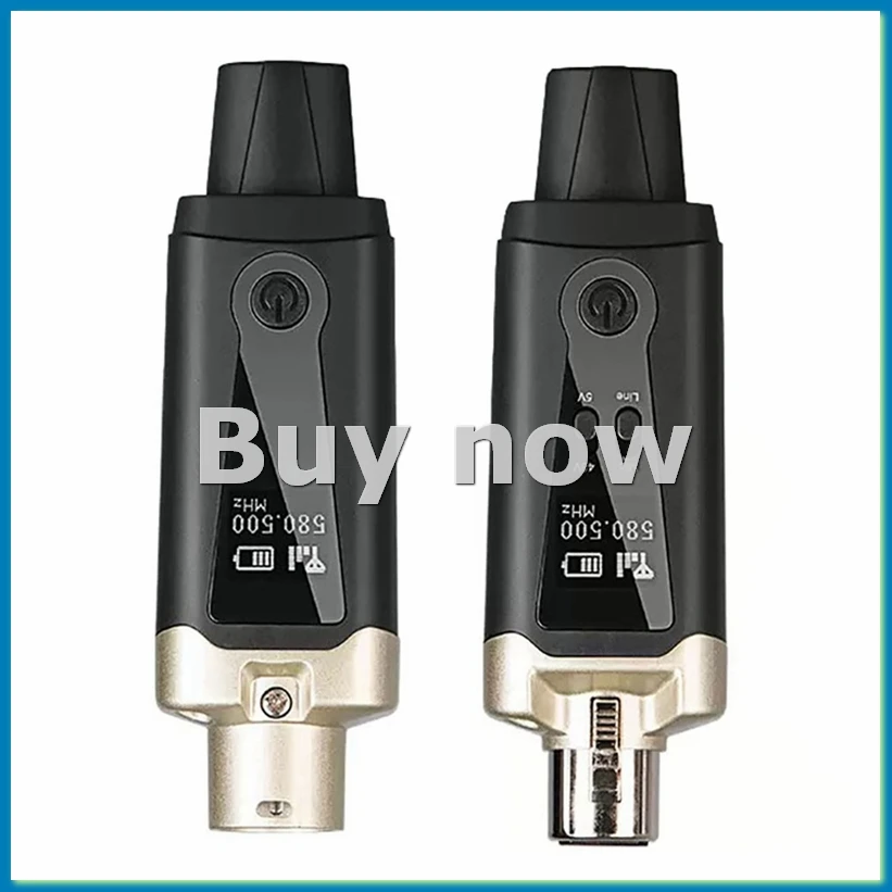 UHF Wireless Microphone System Wireless Transmitter Receiver XLR Mic Converter Adapter for Condenser Dynamic Mic-ABHG
UHF Wireless Microphone System Wireless Transmitter Receiver XLR Mic Converter Adapter for Condenser Dynamic Mic-ABHG