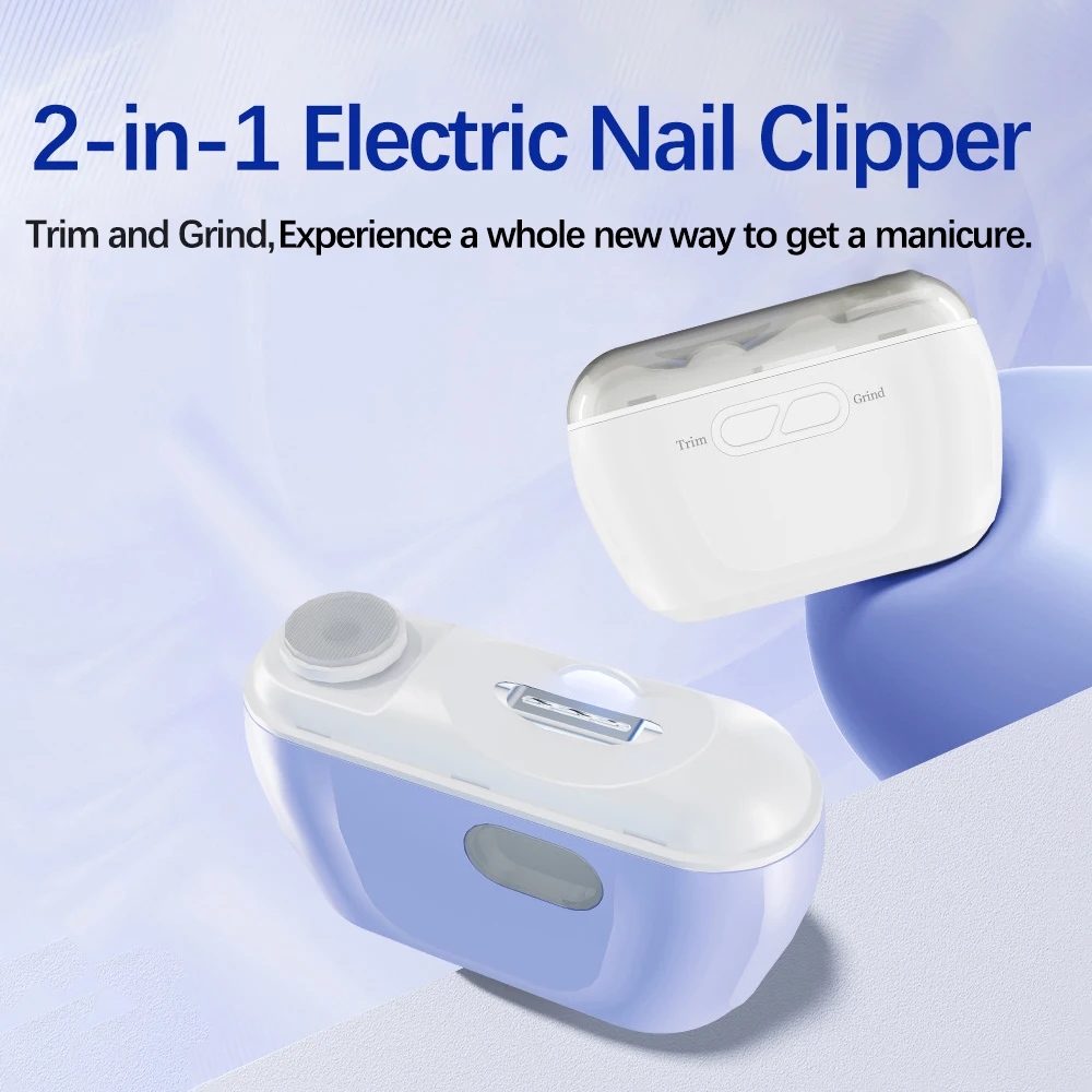 Smart Electric Nail Trimmer Quiet Fingernail Clipper Device Portable Manicure Tool with Efficient Cutting Design Long Lasting
Smart Electric Nail Trimmer Quiet Fingernail Clipper Device Portable Manicure Tool with Efficient Cutting Design Long Lasting