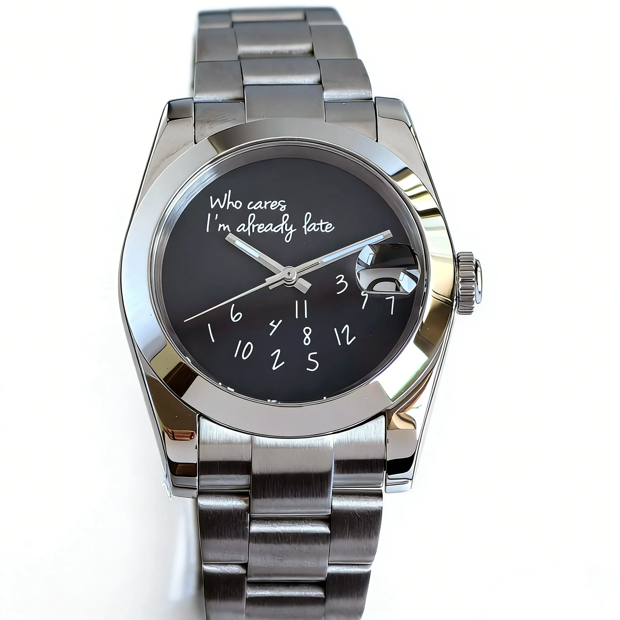 New Mechanical Watch Miyota 8215 36mm/39mm case men luxury Watches black dial white Text Dial Sapphire Glass 10ATM watch
New Mechanical Watch Miyota 8215 36mm/39mm case men luxury Watches black dial white Text Dial Sapphire Glass 10ATM watch