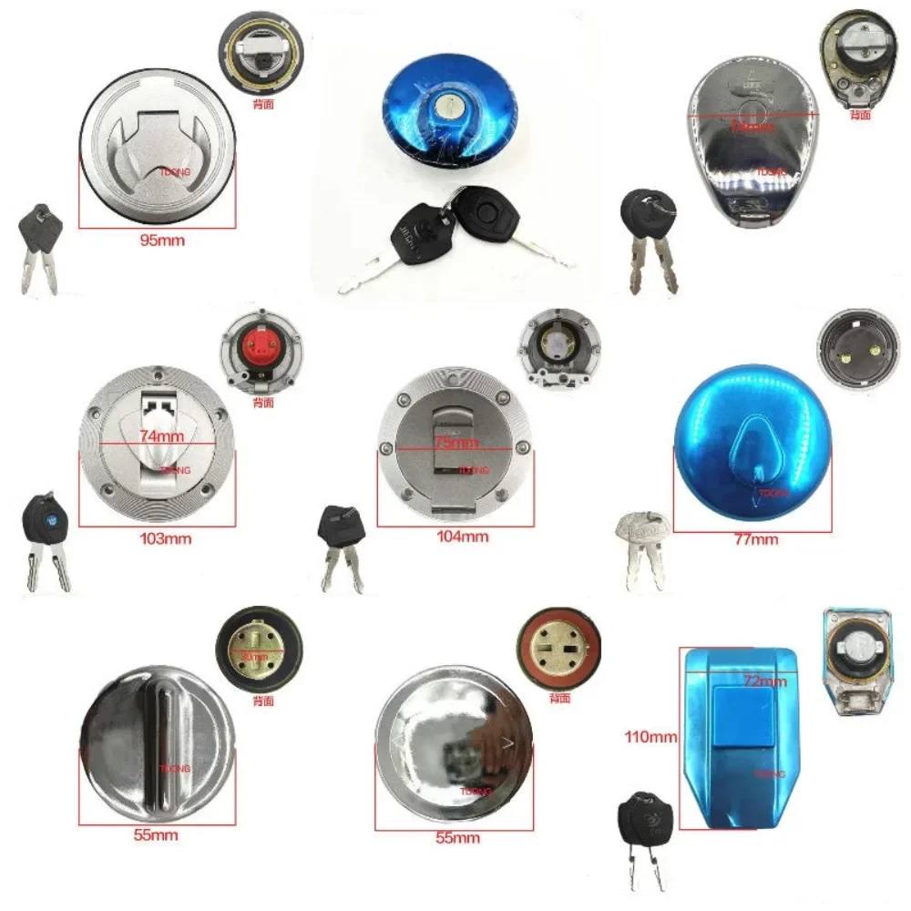 Tricycle Fuel Tank Lock -Key for GN125 125-8 Motorcycle Fuel Tank Cap Motorcycle Tank Lock Cap
Tricycle Fuel Tank Lock -Key for GN125 125-8 Motorcycle Fuel Tank Cap Motorcycle Tank Lock Cap