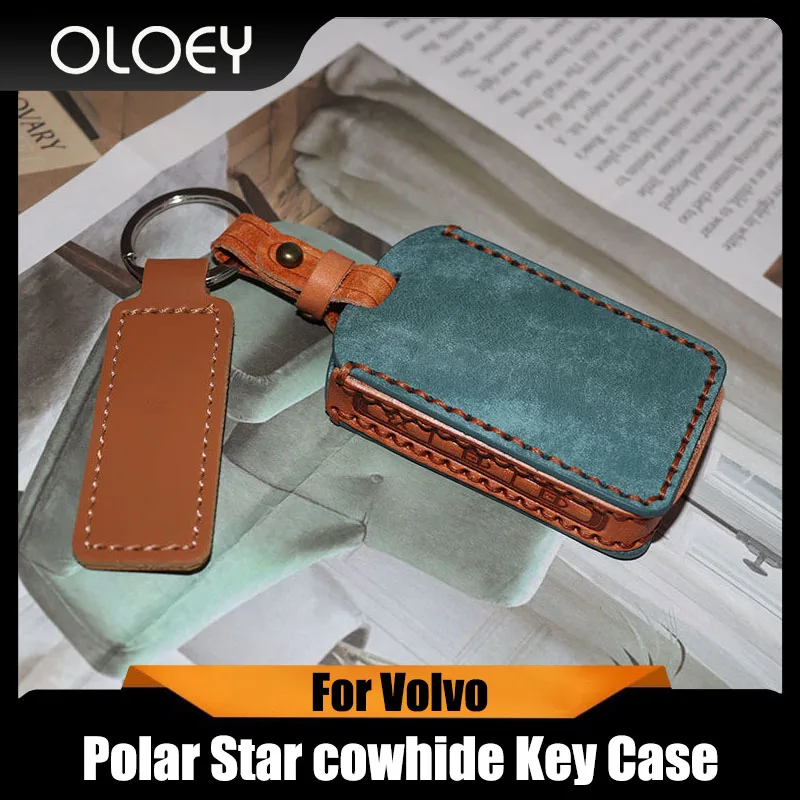 For Volvo leather handmade car key case xc60s90s60xc40xc90 Polar star cowhide key case protective cover
For Volvo leather handmade car key case xc60s90s60xc40xc90 Polar star cowhide key case protective cover