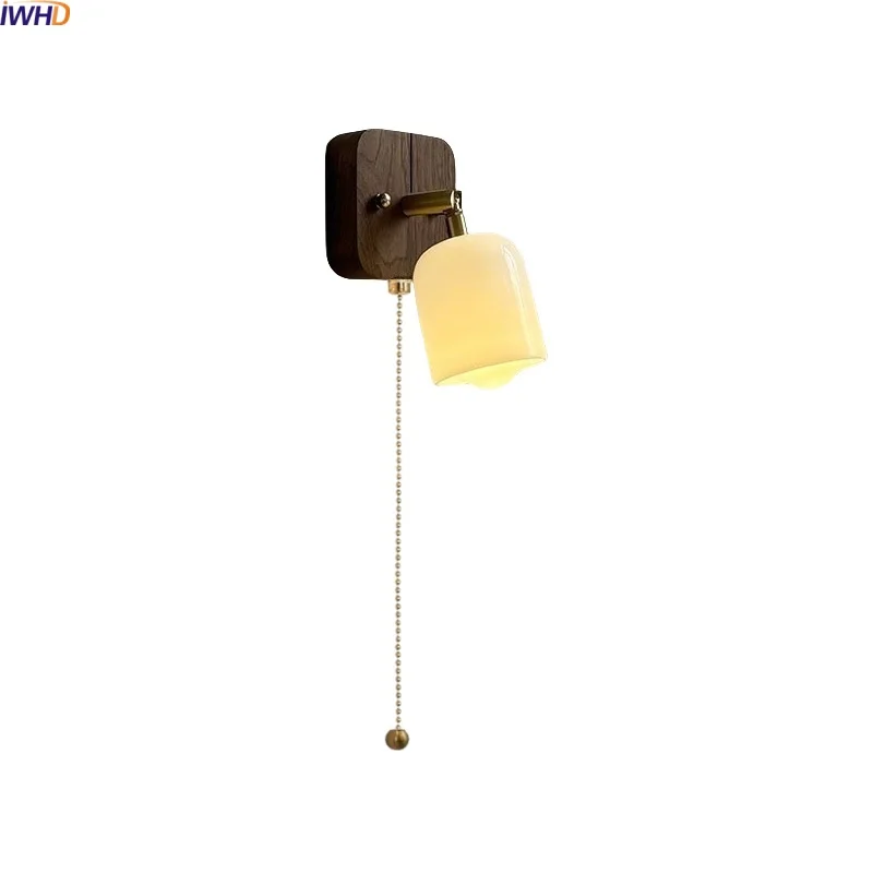 IWHD Home Decor LED Wall Light Fixture Indoor Up Down Rotate White Glass Wood Living Room Bedside Lamp For Shower Aplique Pared
IWHD Home Decor LED Wall Light Fixture Indoor Up Down Rotate White Glass Wood Living Room Bedside Lamp For Shower Aplique Pared