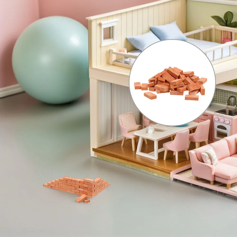 150Pcs Brick Simulation Miniature House Decorations Sand Table Decor DIY Creative Castle Landscaping Accessories
150Pcs Brick Simulation Miniature House Decorations Sand Table Decor DIY Creative Castle Landscaping Accessories