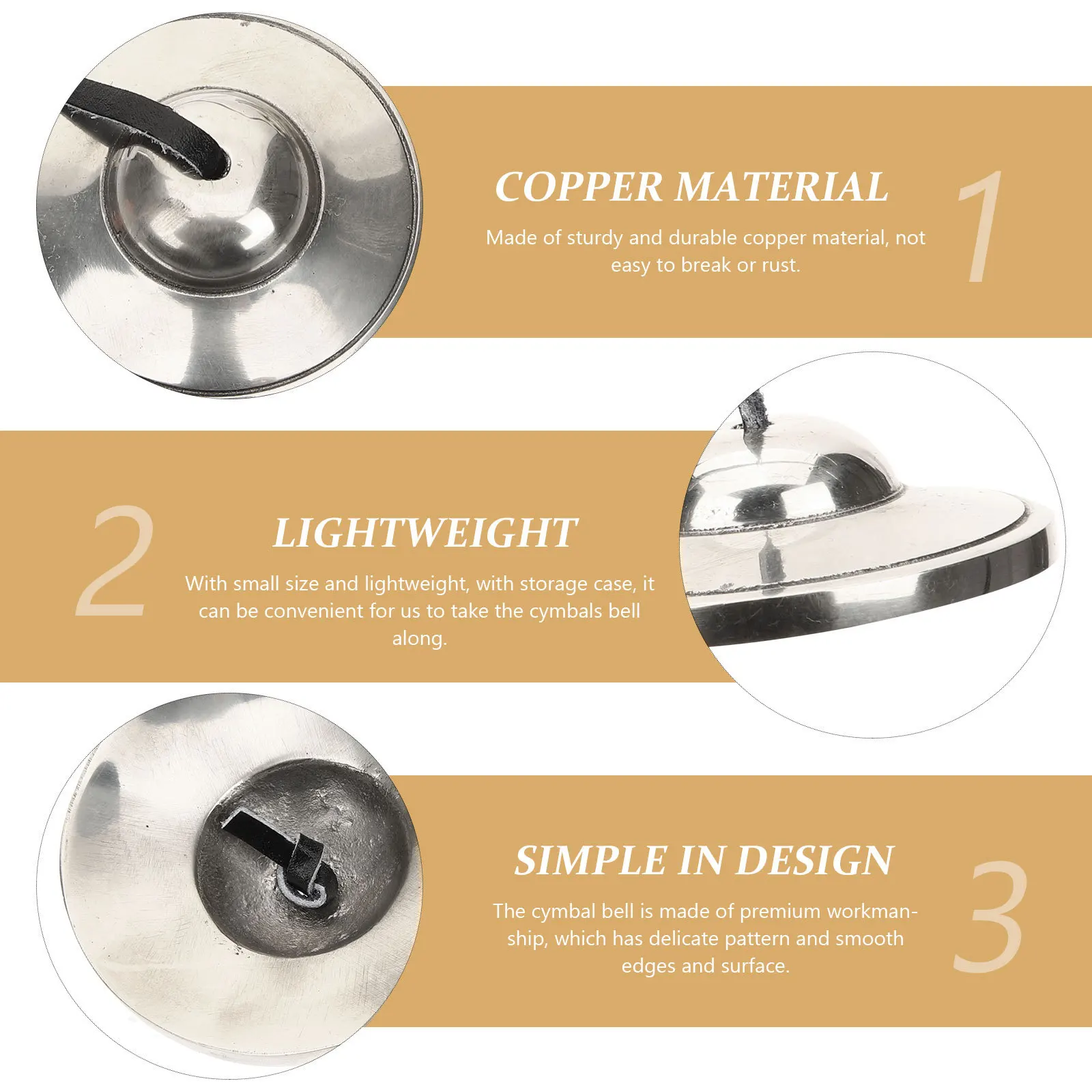 1Set Tibetan Cymbal Bell Lightweight Portable Design Ideal for Yoga Classes Meditation Sessions Religious Ceremonies Positive
1Set Tibetan Cymbal Bell Lightweight Portable Design Ideal for Yoga Classes Meditation Sessions Religious Ceremonies Positive