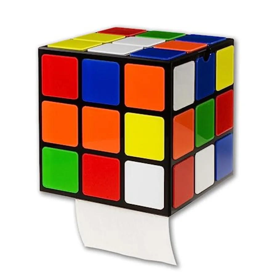 Cube Toilet Per Holder - Novel Tissue Roll Dispenser wi Lid and Storage Shelf for Your Mobile Ph - No Drillinor l-Mounted wi S
Cube Toilet Per Holder - Novel Tissue Roll Dispenser wi Lid and Storage Shelf for Your Mobile Ph - No Drillinor l-Mounted wi S