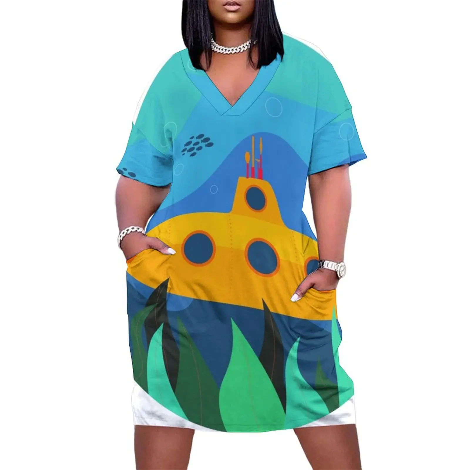 Under The Sea Loose Pocket Dress party dresses women Women's dress women's clothing korea stylish festival outfit women
Under The Sea Loose Pocket Dress party dresses women Women's dress women's clothing korea stylish festival outfit women