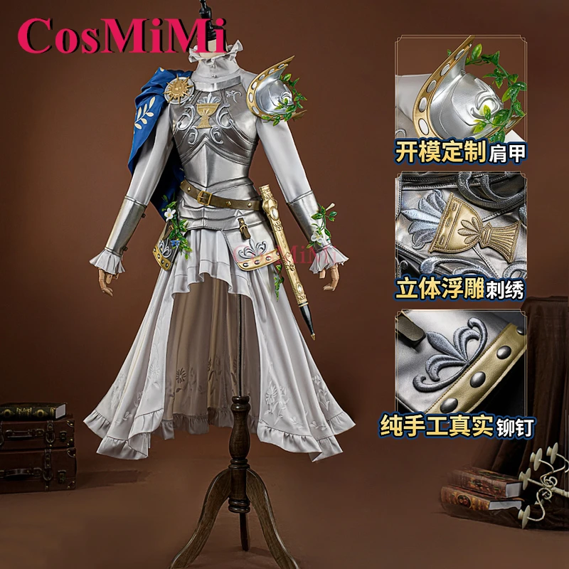 CosMiMi Game Identity V Психолог/Ada Mesmer Косплей Костюм Серебряный Рыцарь Униформа Платье Карнавальная Вечеринка Ролевая Игра Одежда
CosMiMi Game Identity V Психолог/Ada Mesmer Косплей Костюм Серебряный Рыцарь Униформа Платье Карнавальная Вечеринка Ролевая Игра Одежда