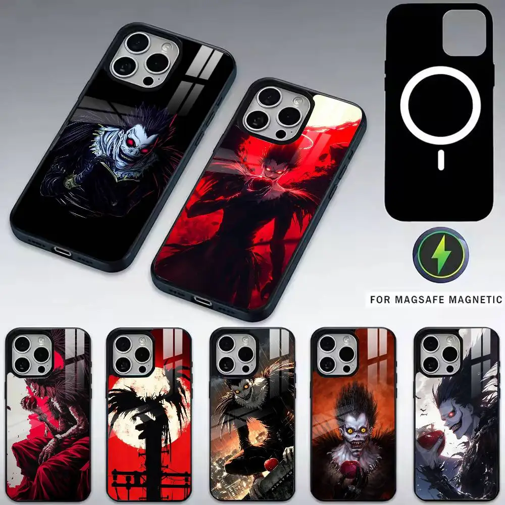 Death-h Note-eRyuk Phone Case For iPhone17,16,15,14,13,12,11 Plus,Pro Magnetic with Magsafe Wireless Charging
Death-h Note-eRyuk Phone Case For iPhone17,16,15,14,13,12,11 Plus,Pro Magnetic with Magsafe Wireless Charging