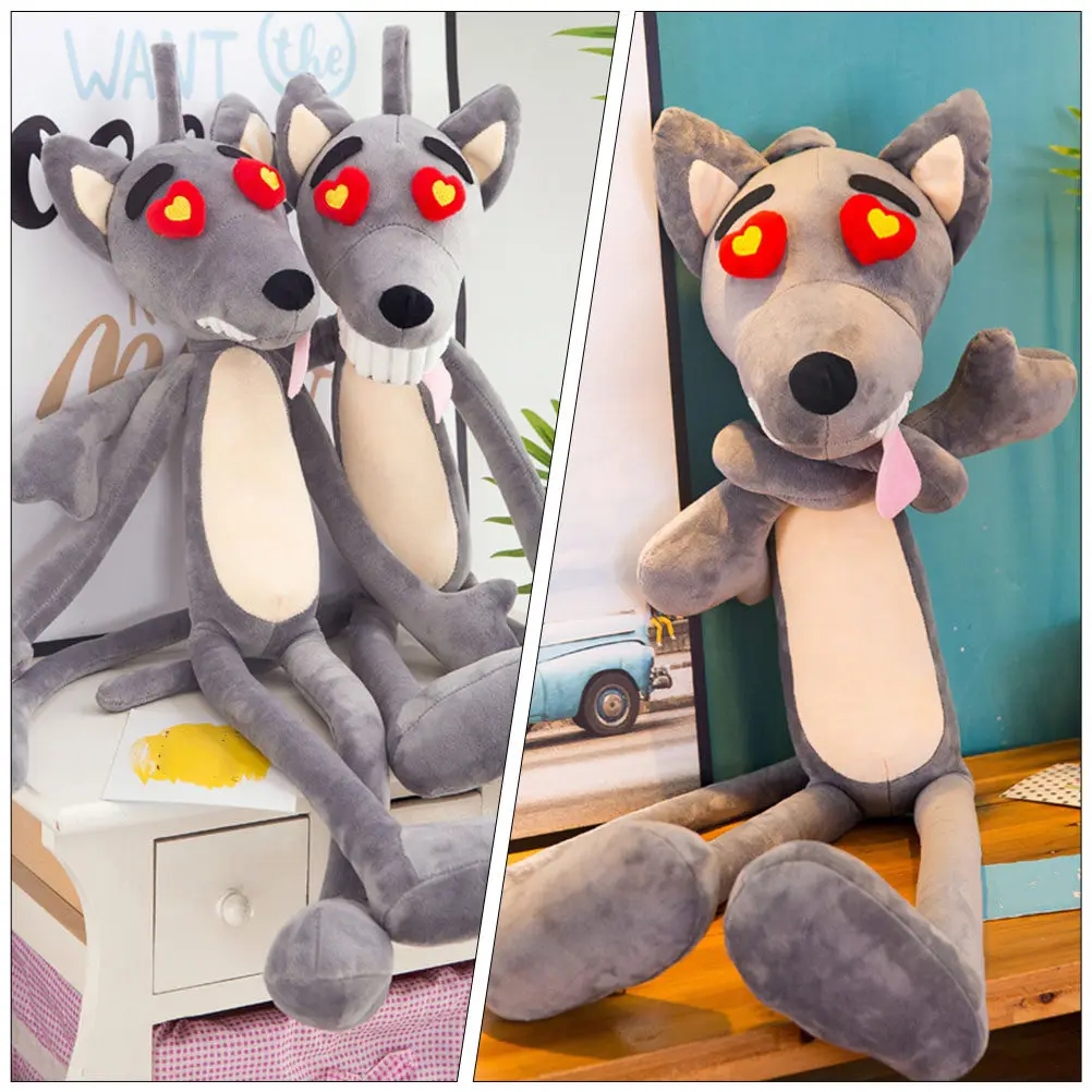 1Pcs Wolf Shaped Stuffed Animal Soft Pillow Grey High Resilience Kids Sofa Decoration Gift Wolf Toy
1Pcs Wolf Shaped Stuffed Animal Soft Pillow Grey High Resilience Kids Sofa Decoration Gift Wolf Toy