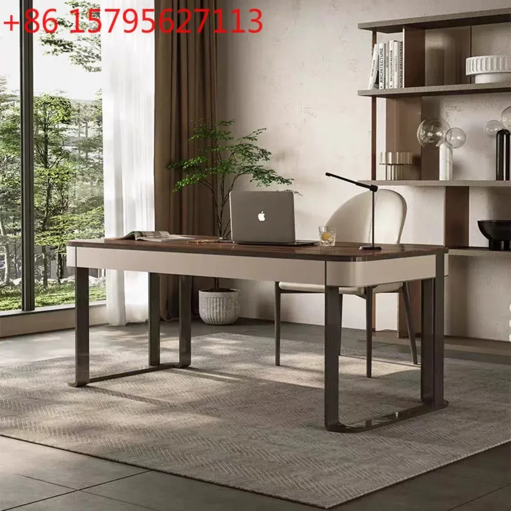 Light luxury desk Italian minimalis household modern minimalist style master design
Light luxury desk Italian minimalis household modern minimalist style master design