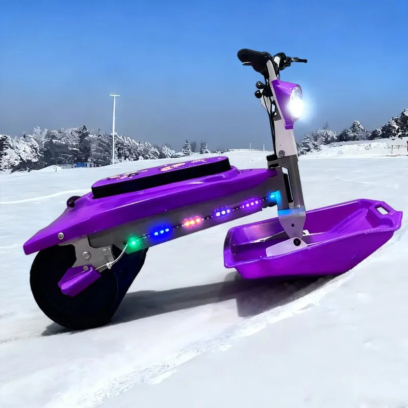 New Cross-border 48V1000W30AH Adult Children's Electric Snowmobile Ski Snowmobile Toboggan
New Cross-border 48V1000W30AH Adult Children's Electric Snowmobile Ski Snowmobile Toboggan