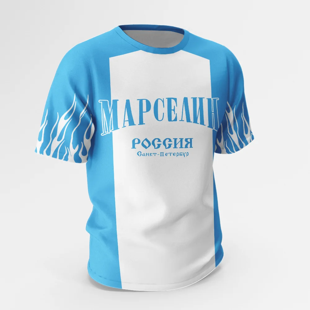 quality 3D printed men's T-shirt with fashionable fitness patterns, breathable and comfortable men's clothing
quality 3D printed men's T-shirt with fashionable fitness patterns, breathable and comfortable men's clothing
