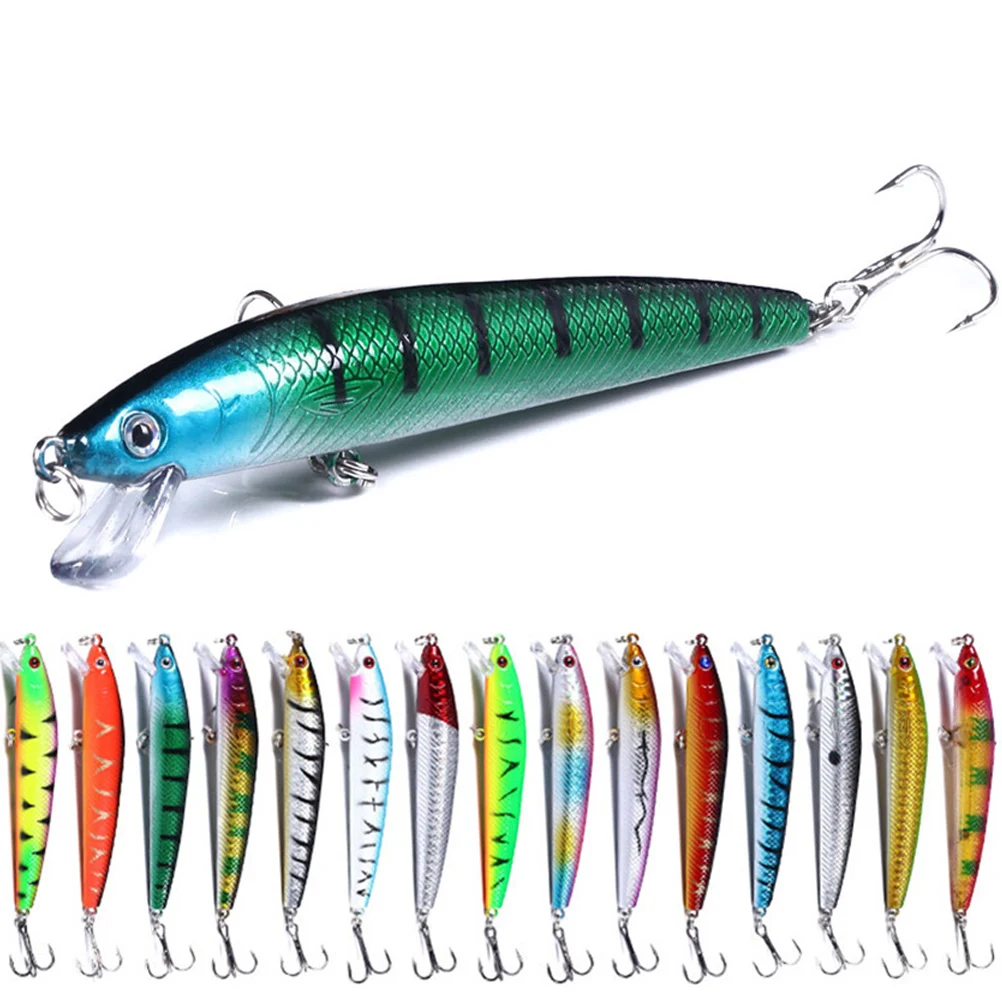 15pcs Lifelike Fishing Lures Durable Bionic Hard Baits for Sea Carp Tackle Accessories Supplies Reusable
15pcs Lifelike Fishing Lures Durable Bionic Hard Baits for Sea Carp Tackle Accessories Supplies Reusable