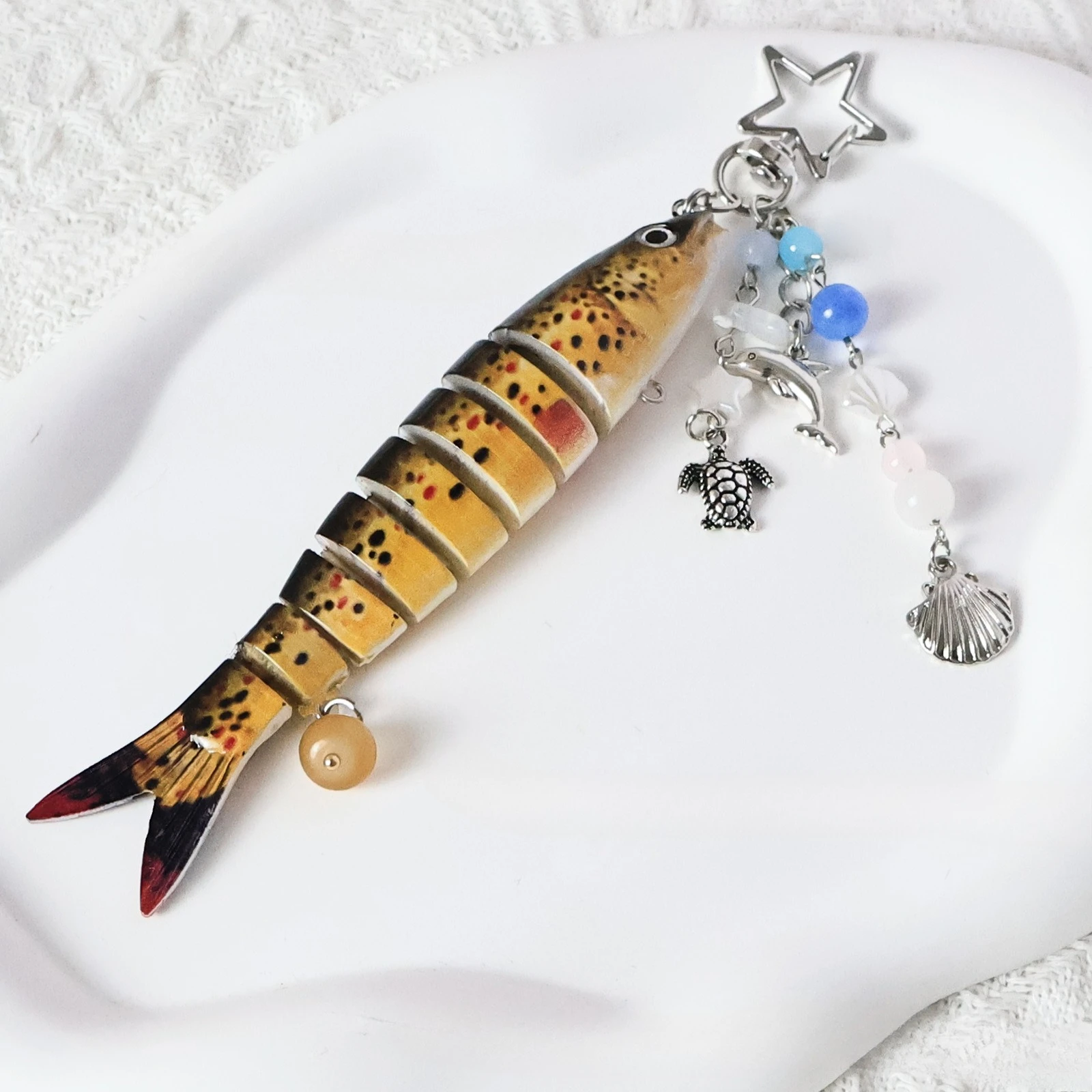 Cute Creative Fish Shape Keychains Funny Handmade Fish Bag Charms Mobile Phone Lanyard Bag Pendant Men Women Jewelry Accessories
Cute Creative Fish Shape Keychains Funny Handmade Fish Bag Charms Mobile Phone Lanyard Bag Pendant Men Women Jewelry Accessories