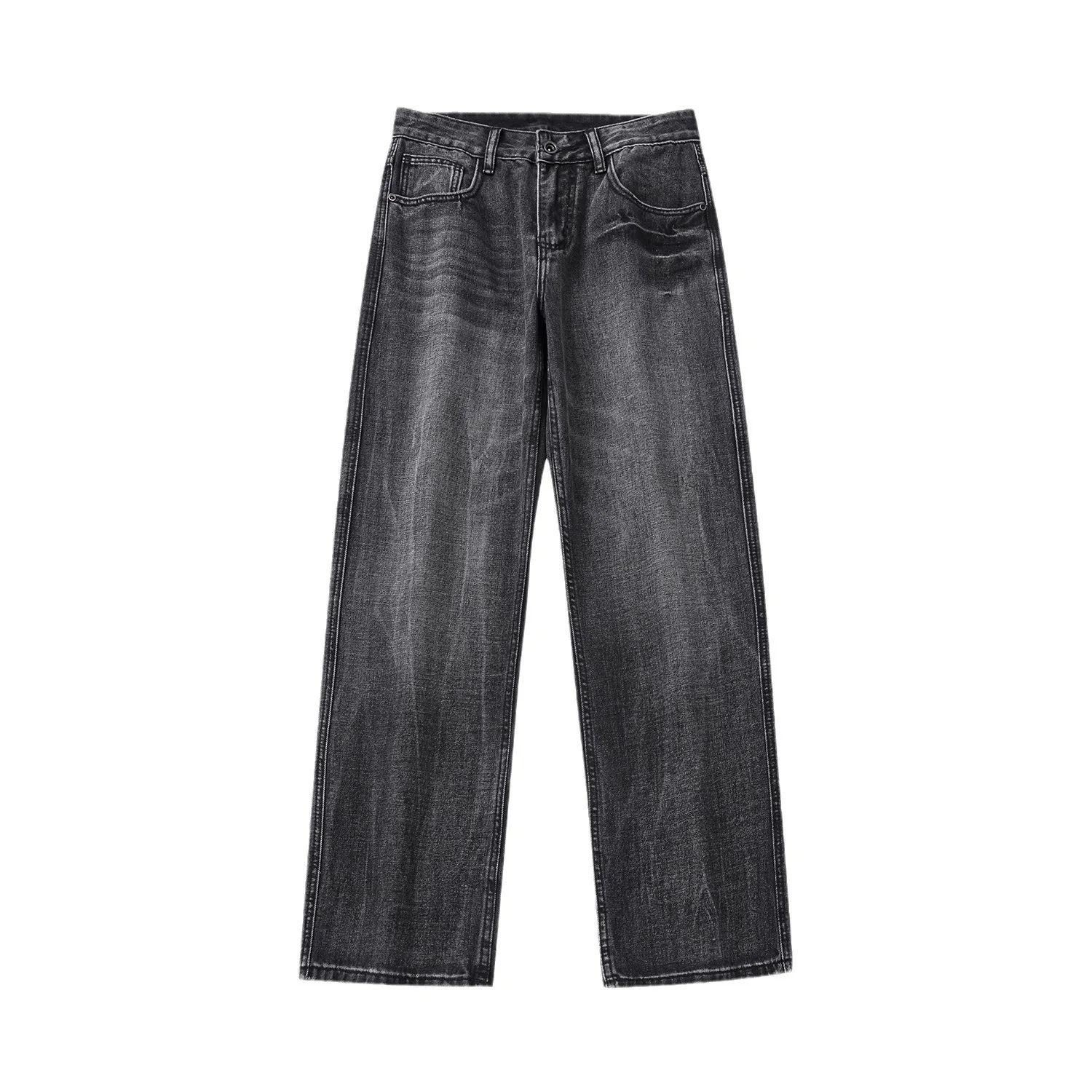 Korean version New Fashion Men's Loose Casual Trendy Simple Basic Straight Wide Leg Denim Trousers Male Jeans Pants Clothes
Korean version New Fashion Men's Loose Casual Trendy Simple Basic Straight Wide Leg Denim Trousers Male Jeans Pants Clothes
