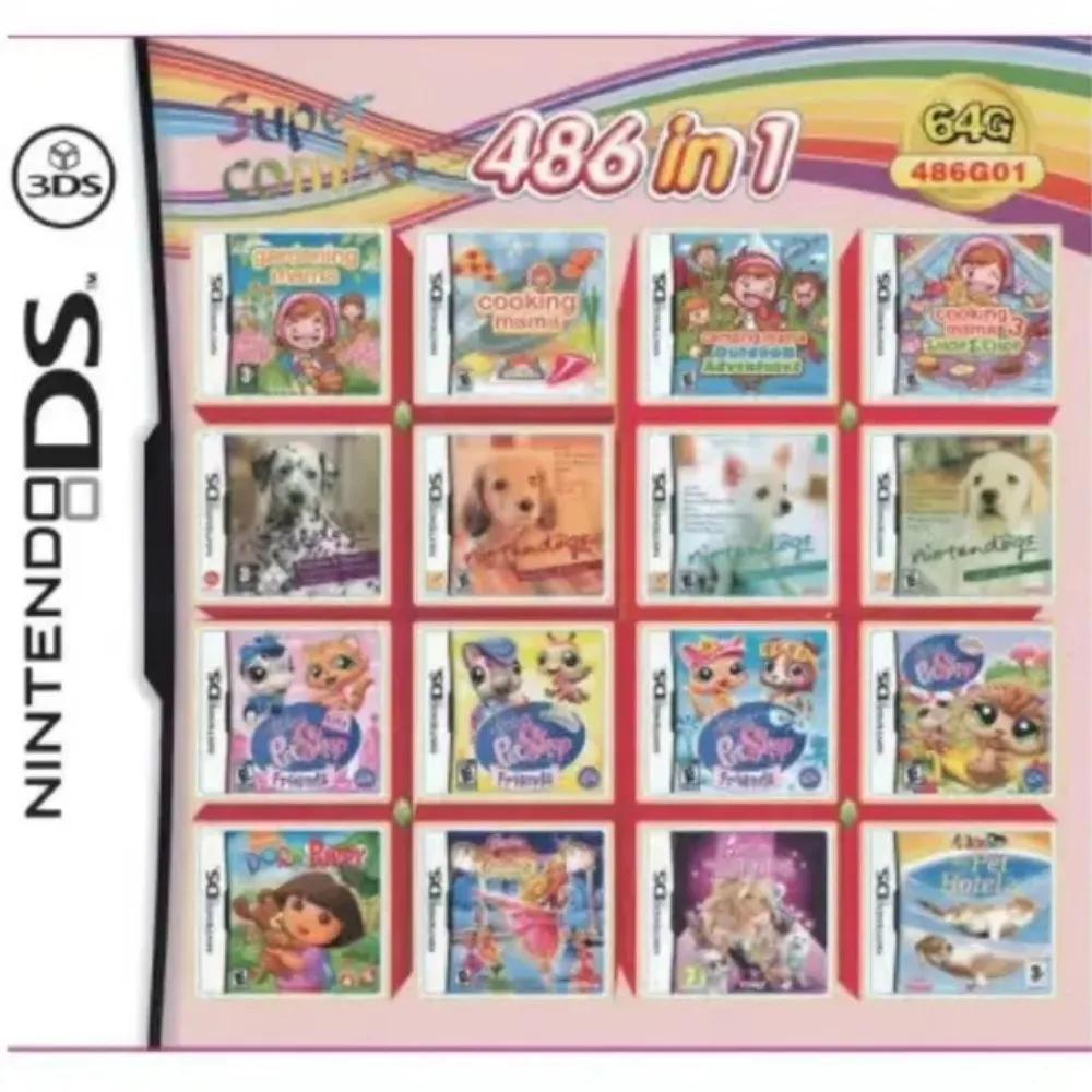 Portable game card collection 3DS retro handheld game card collection English version nostalgic gift
Portable game card collection 3DS retro handheld game card collection English version nostalgic gift
