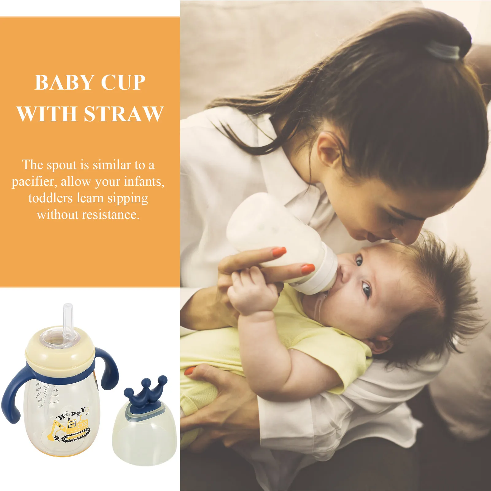 Baby Water Bottle Feeding Bottles Blue PPSU Anti Leak Sippy Cups for Toddlers Infants Straw Cup Portable
Baby Water Bottle Feeding Bottles Blue PPSU Anti Leak Sippy Cups for Toddlers Infants Straw Cup Portable