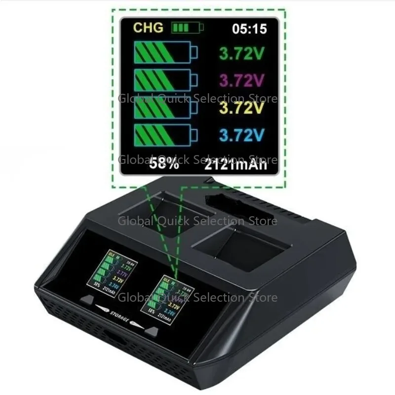 2 Channels Dual Way 70W 6A Dr-one Battery Charger for Yuneec Typhoon H H480
2 Channels Dual Way 70W 6A Dr-one Battery Charger for Yuneec Typhoon H H480
