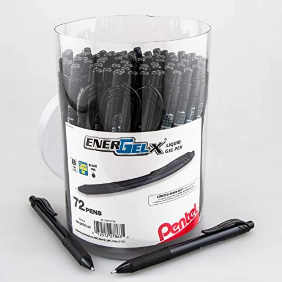 Ручка гелевая выдвижная EnerGel-X Bold Line Ink, 72 шт. в упаковке (BL110PC72A)
Ручка гелевая выдвижная EnerGel-X Bold Line Ink, 72 шт. в упаковке (BL110PC72A)