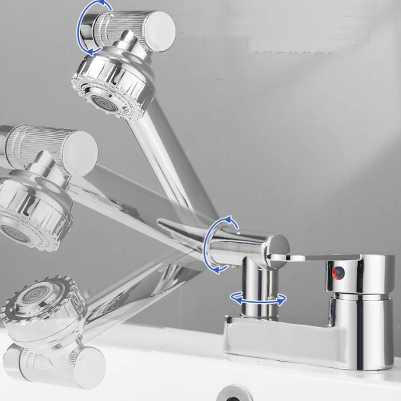 Two Hole Hand Wash Basin Faucet Smooth Surface Wear Resistant Hot Cold Mixing Tap Adjustable Water Flow Rotatable Head
Two Hole Hand Wash Basin Faucet Smooth Surface Wear Resistant Hot Cold Mixing Tap Adjustable Water Flow Rotatable Head