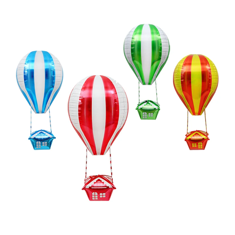 (1Pc) Birthday Party Decoration Arrangement Photo Props Toy Balloon 3D Hot Air Balloon Shape Cartoon Flying House Stereo Aluminum Film Creative Balloon
(1Pc) Birthday Party Decoration Arrangement Photo Props Toy Balloon 3D Hot Air Balloon Shape Cartoon Flying House Stereo Aluminum Film Creative Balloon