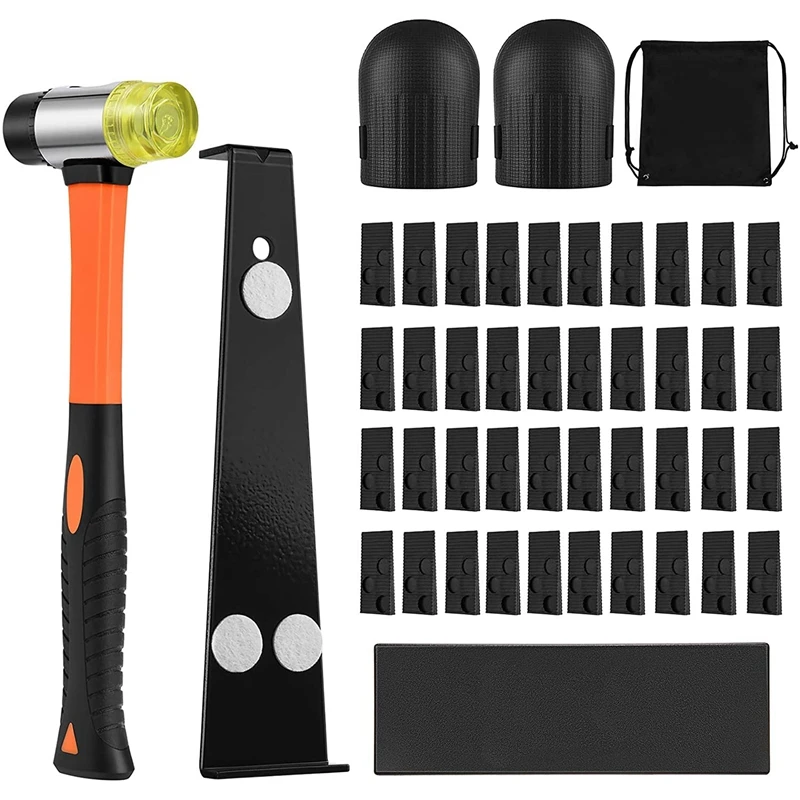 AT35 Floor Fitting Tools,Wood Flooring Installation Kit With Handle Mallet,Upgraded Pull Bar,Durable Tapping Block
AT35 Floor Fitting Tools,Wood Flooring Installation Kit With Handle Mallet,Upgraded Pull Bar,Durable Tapping Block