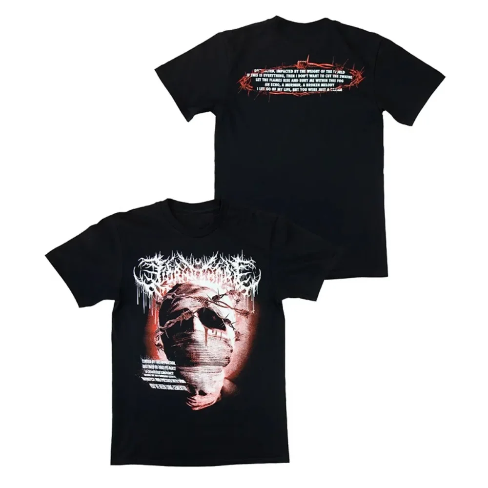 Streetwear Lorna Shore Band Dead Core Dark Metal Wind Rock American Loose Men Women T-Shirts Summer Cotton T Shirt Clothing Tops
Streetwear Lorna Shore Band Dead Core Dark Metal Wind Rock American Loose Men Women T-Shirts Summer Cotton T Shirt Clothing Tops